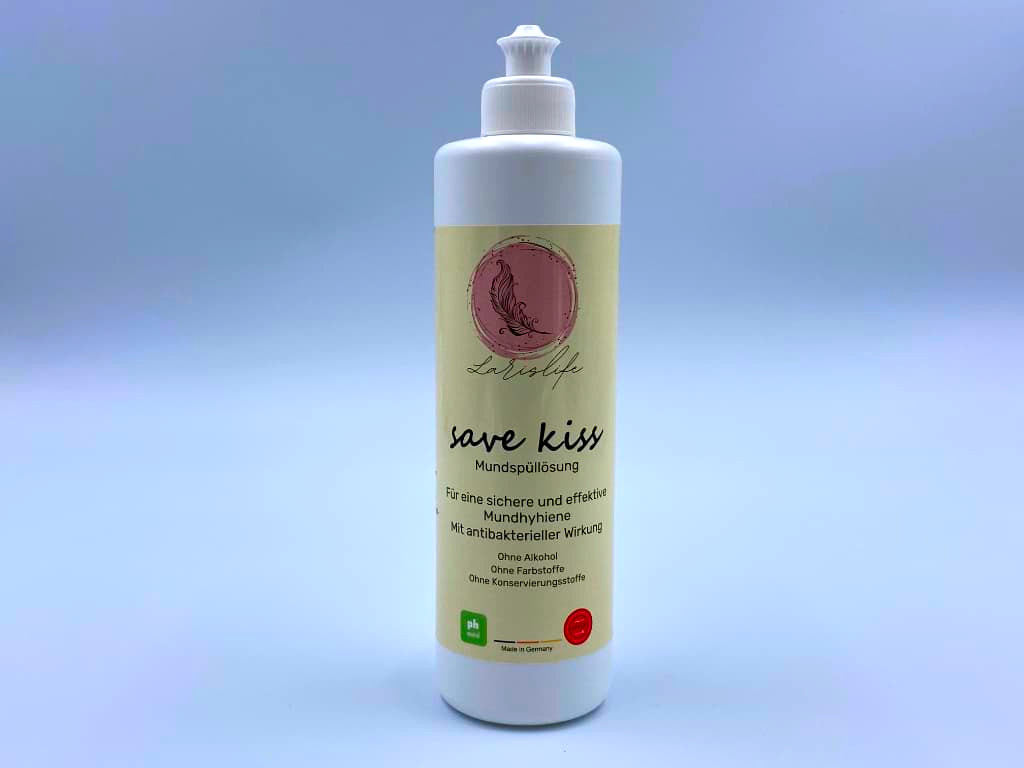 save kiss Eukalyptus - 500 ml Mundspüllösung